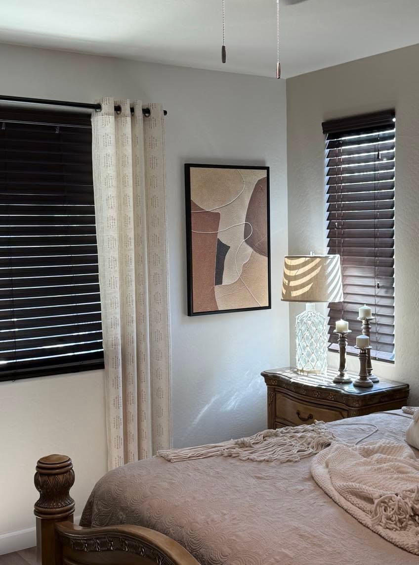 Finished bedroom detail work.